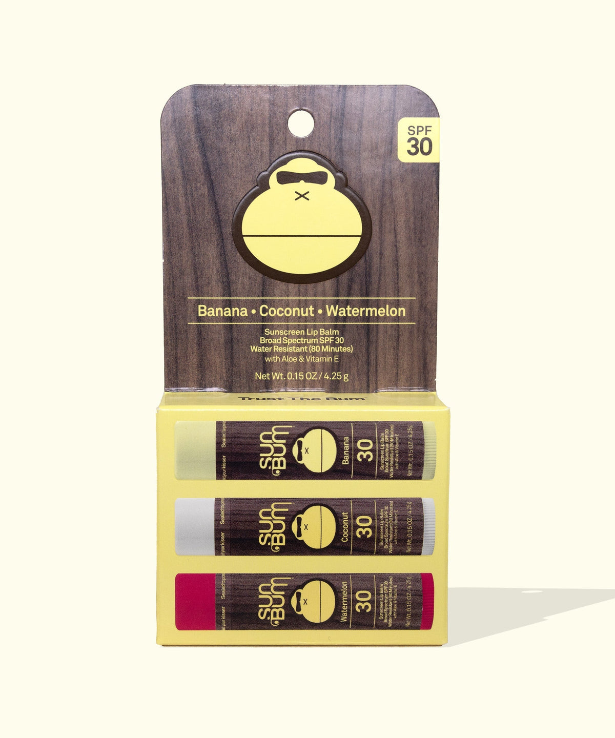 Original SPF 30 Sunscreen Lip Balm 3-Pack D5